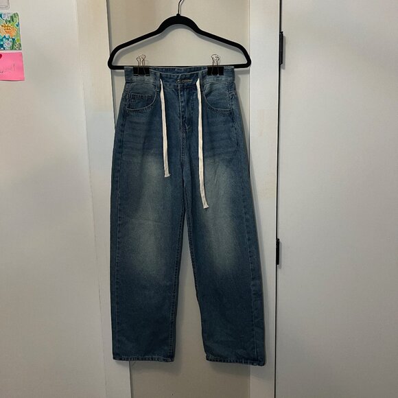 Petite Wide Leg Jeans, Size 27 - Picture 1 of 7